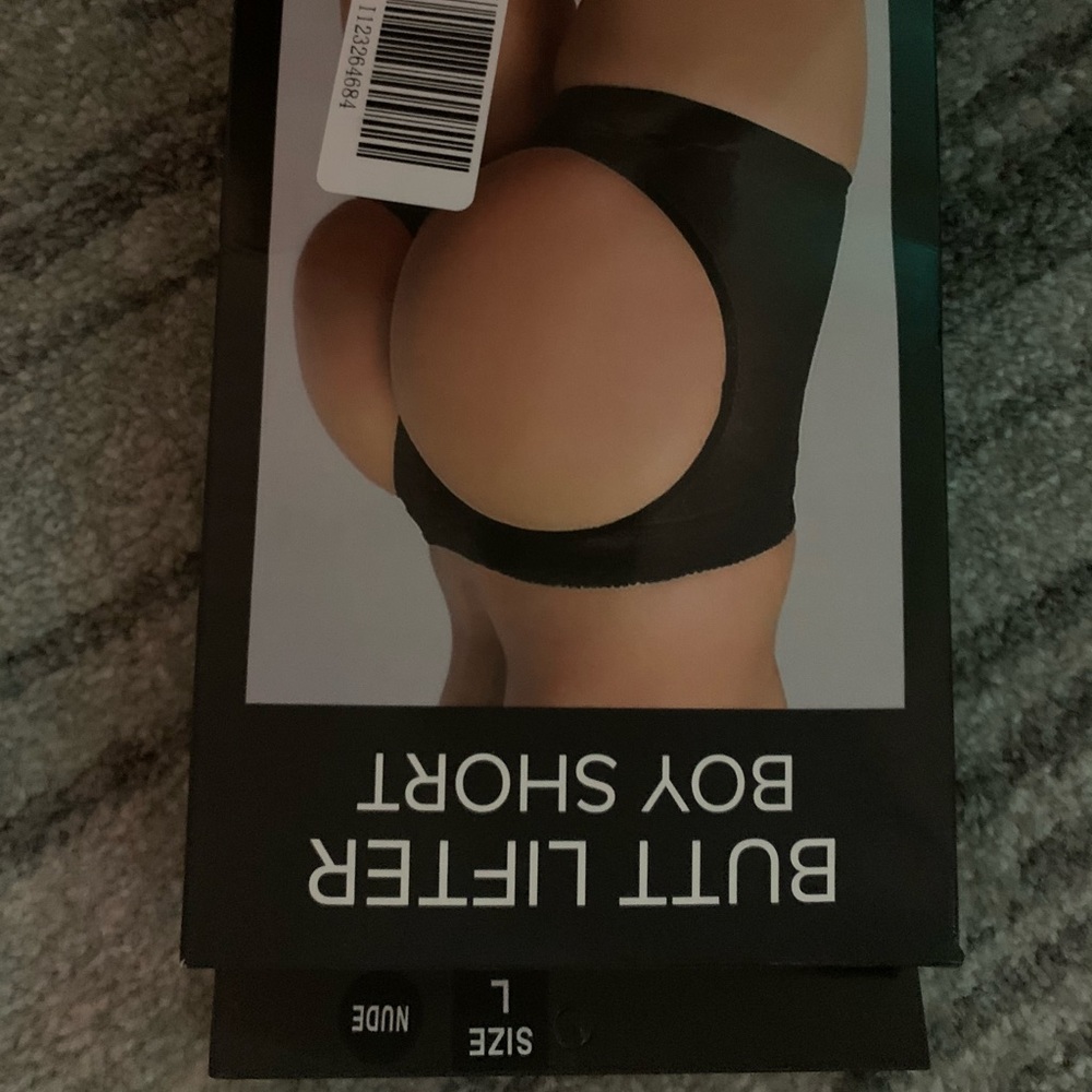 Butt lifter boy shorts